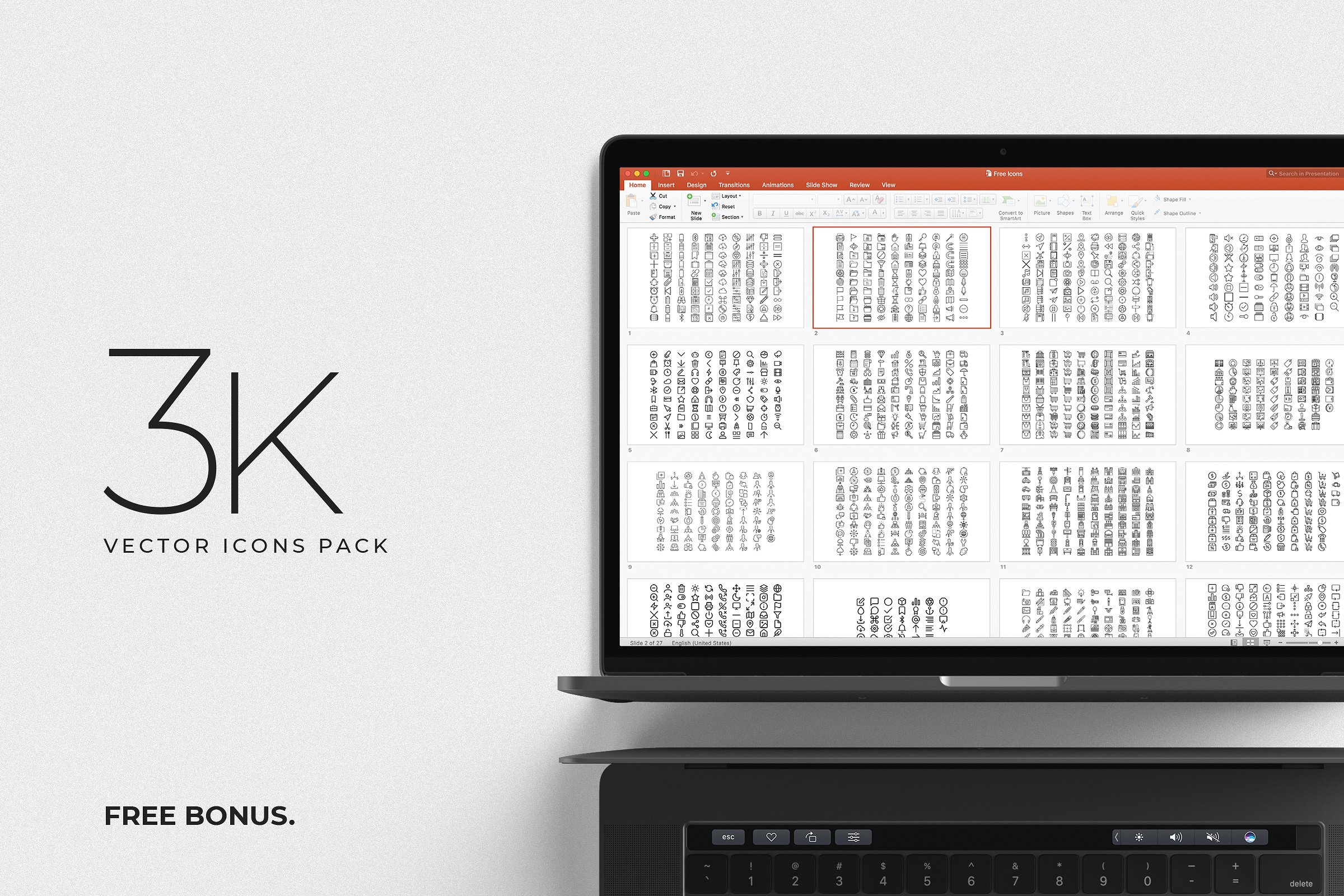 Voodoo-创意极简的PPT模板下载 [pptx]插图(1)