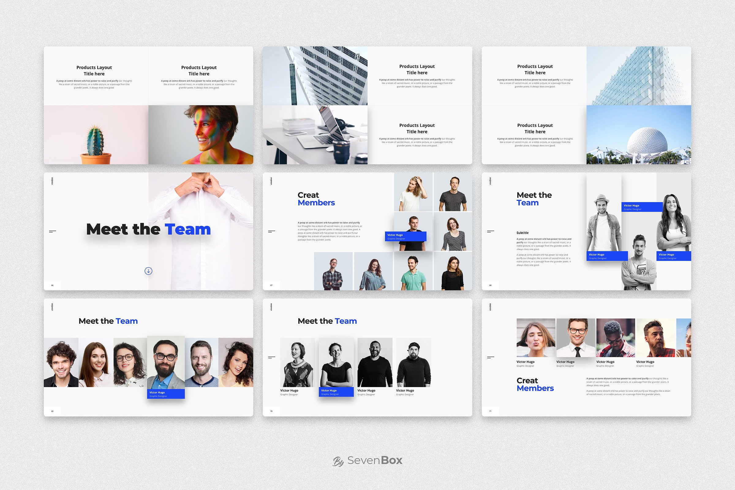 Voodoo-创意极简的PPT模板下载 [pptx]插图(11)