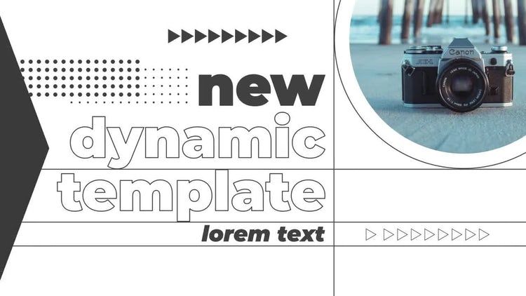 现代与动态促销一个了不起的素材库精选AE模板