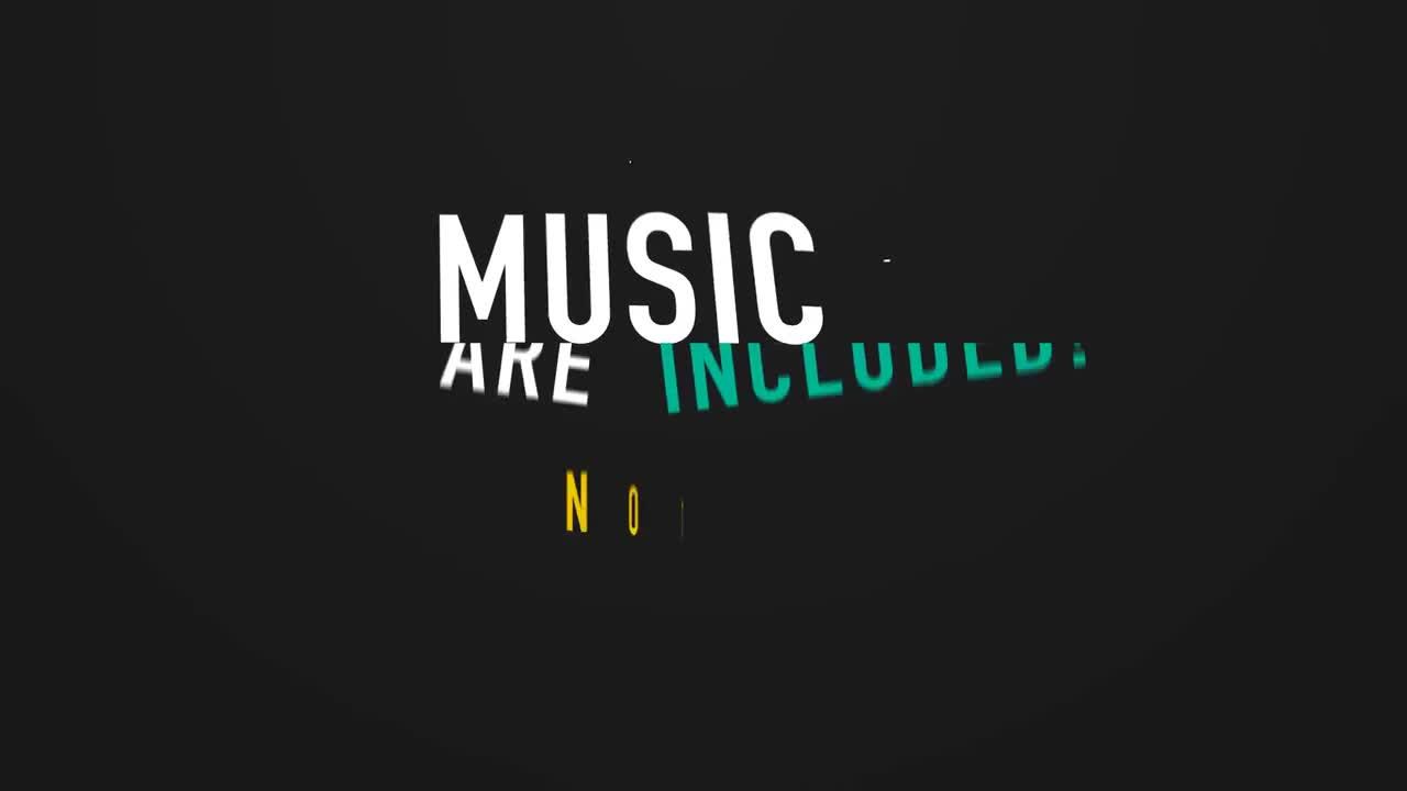 时尚排版标题素材库精选AE模板