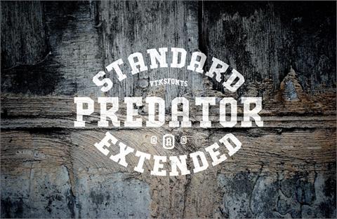 VTKS PREDATOR font素材之家精选英文字体