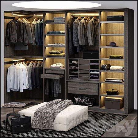 POLIFORM SENZAFINE 男装和衣柜素材之家精选3D模型
