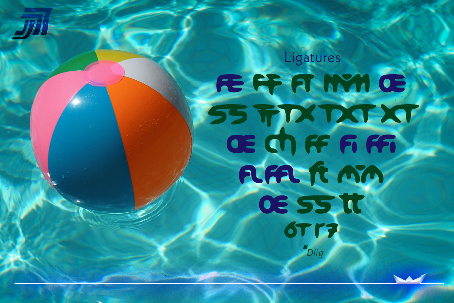 JVNE Smoothdron Font插图6