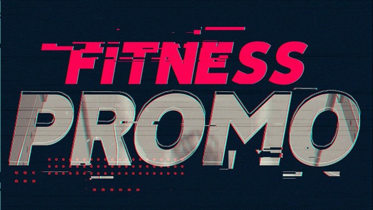 Fitness Promo健身推广素材库精选AE模板