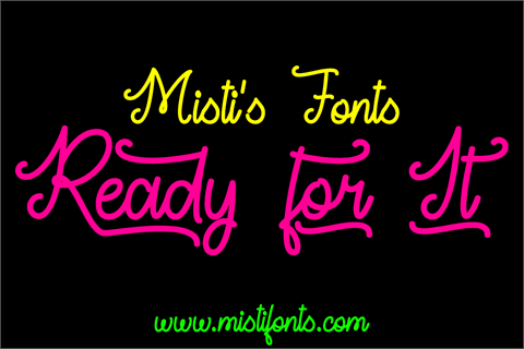 Ready For It DEMO font素材之家精选英文字体