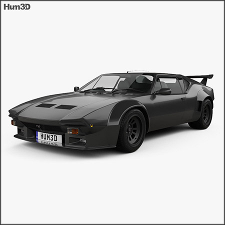 德托马索De Tomaso Pantera GT5-S 1984 素材之家精选3D模型