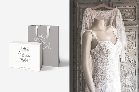 ‘Le Jardin’ Floral Font插图2