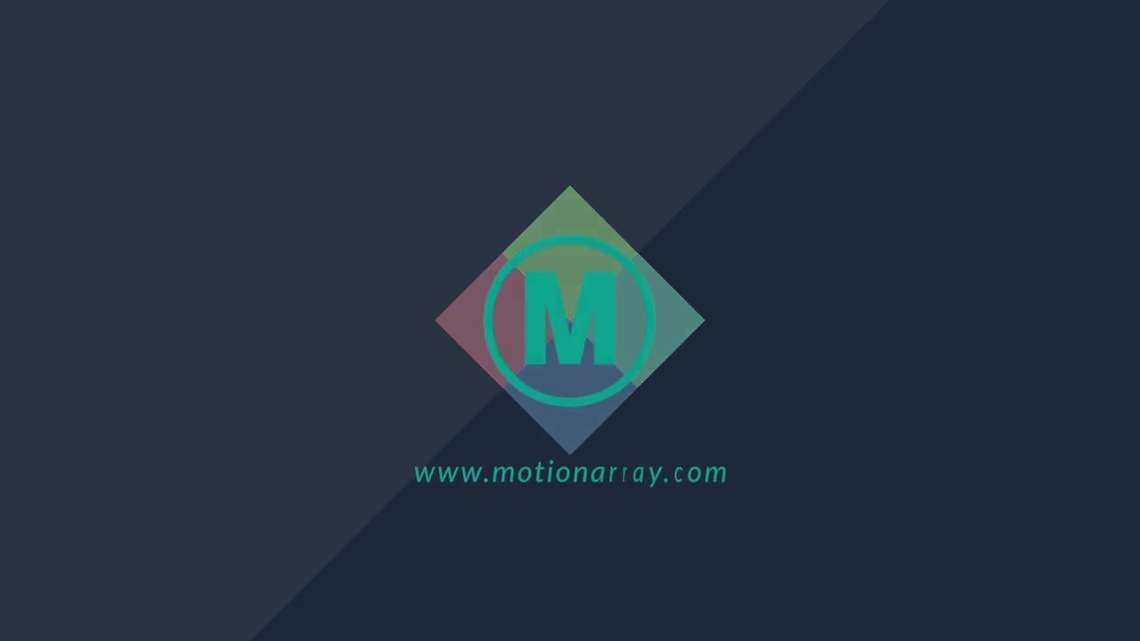 明亮动态的时尚Logo显示素材库精选AE模板