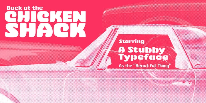 Stubby Font Family插图1