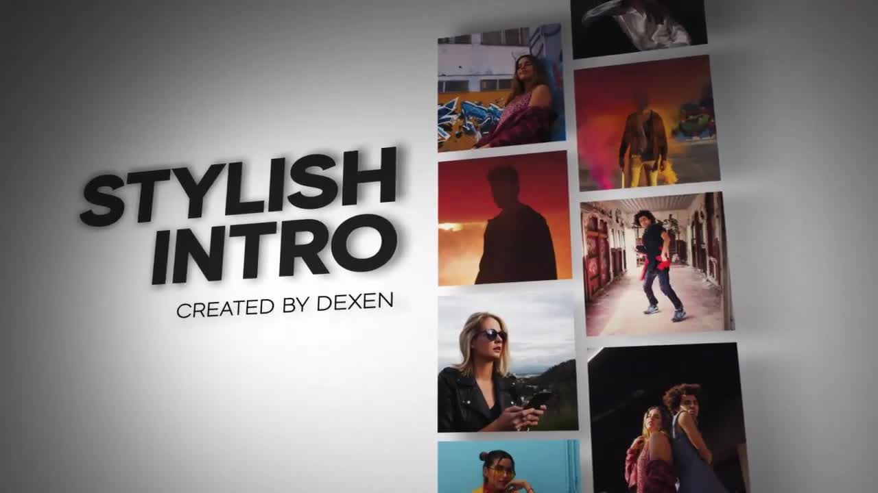 酷炫时尚介绍素材库精选AE模板