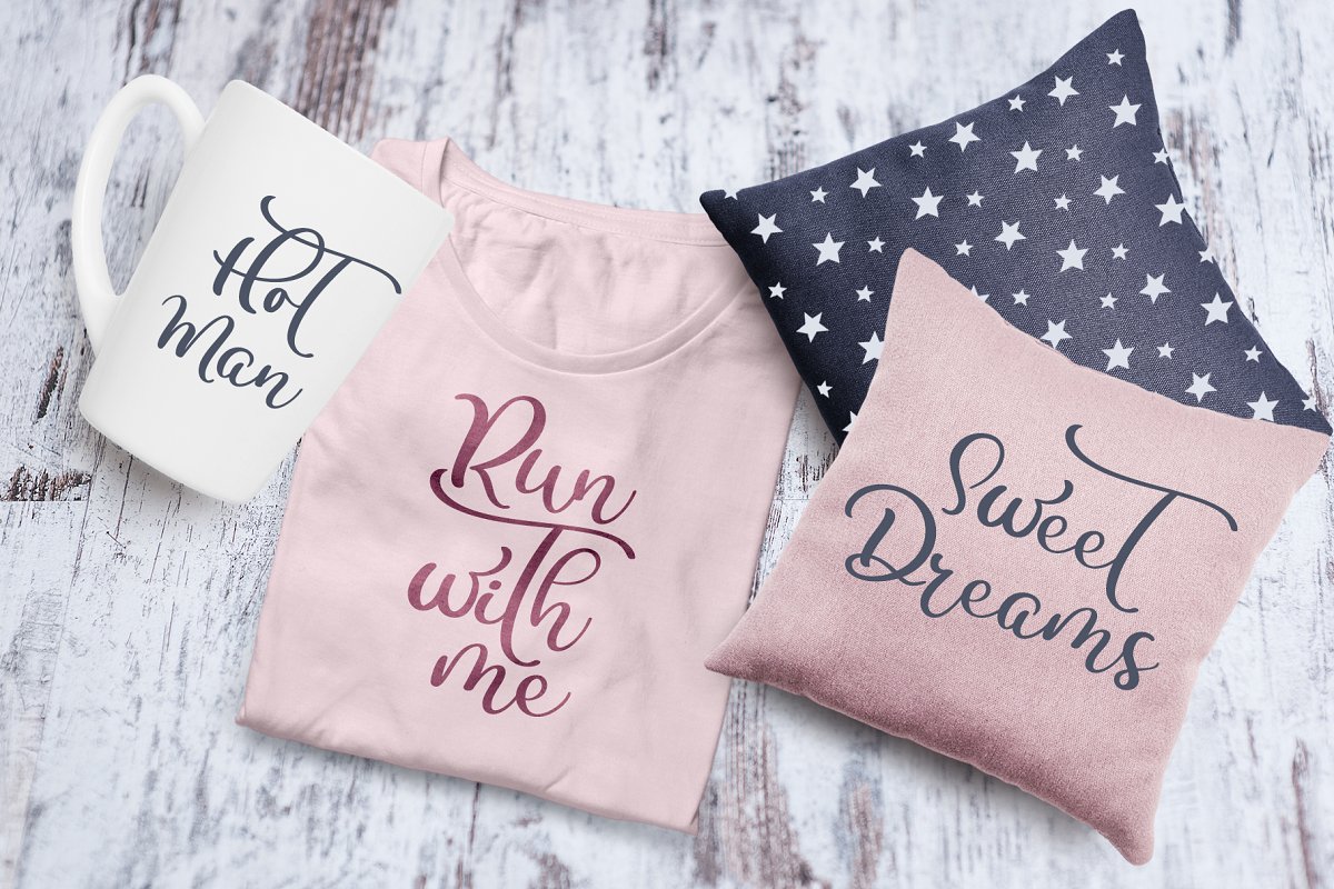 Calligraphy Wedding Font Delight插图1