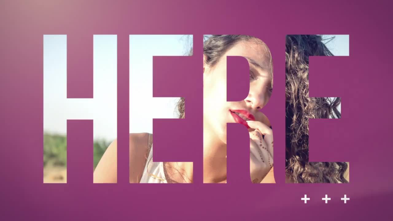 完美时尚标志素材库精选AE模板