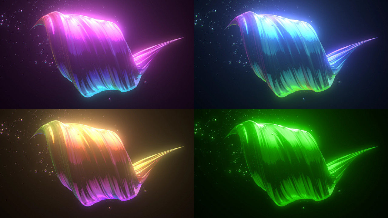 抽象粒子消散Logo动画素材库推荐PR模板