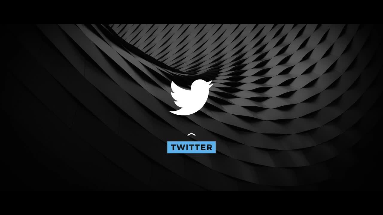 创造性的动画下三分之一社交媒体素材库精选AE模板素材