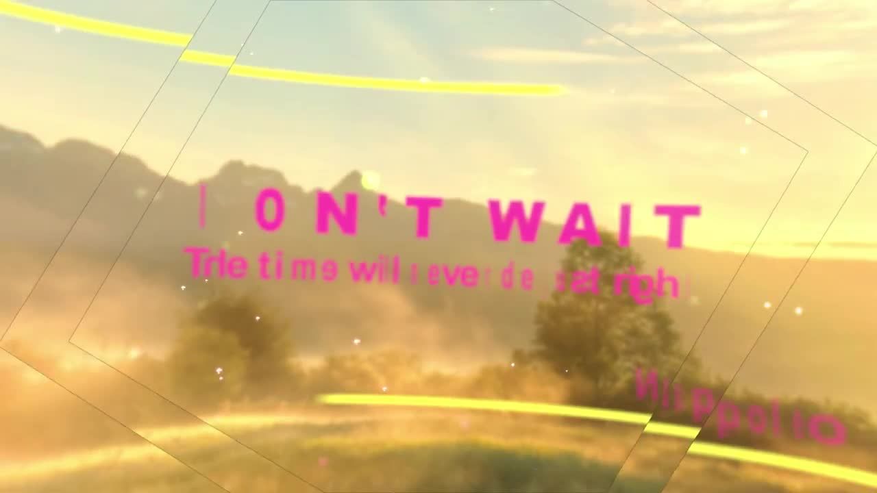 平滑的过渡效唯美漏光特效幻灯片展示素材库精选AE模板