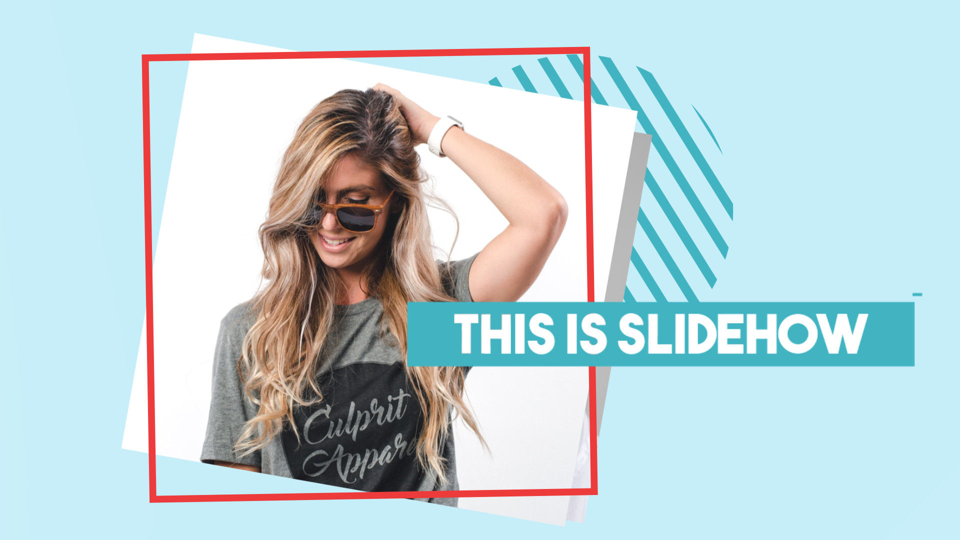 时尚优雅的旅行度假照片动态展示素材库精选AE模板