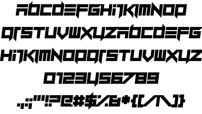 Dillydallier font插图1