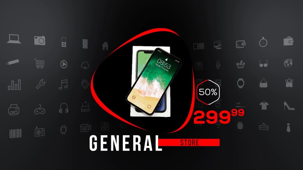 季节大减价促销活动素材库精选AE模板