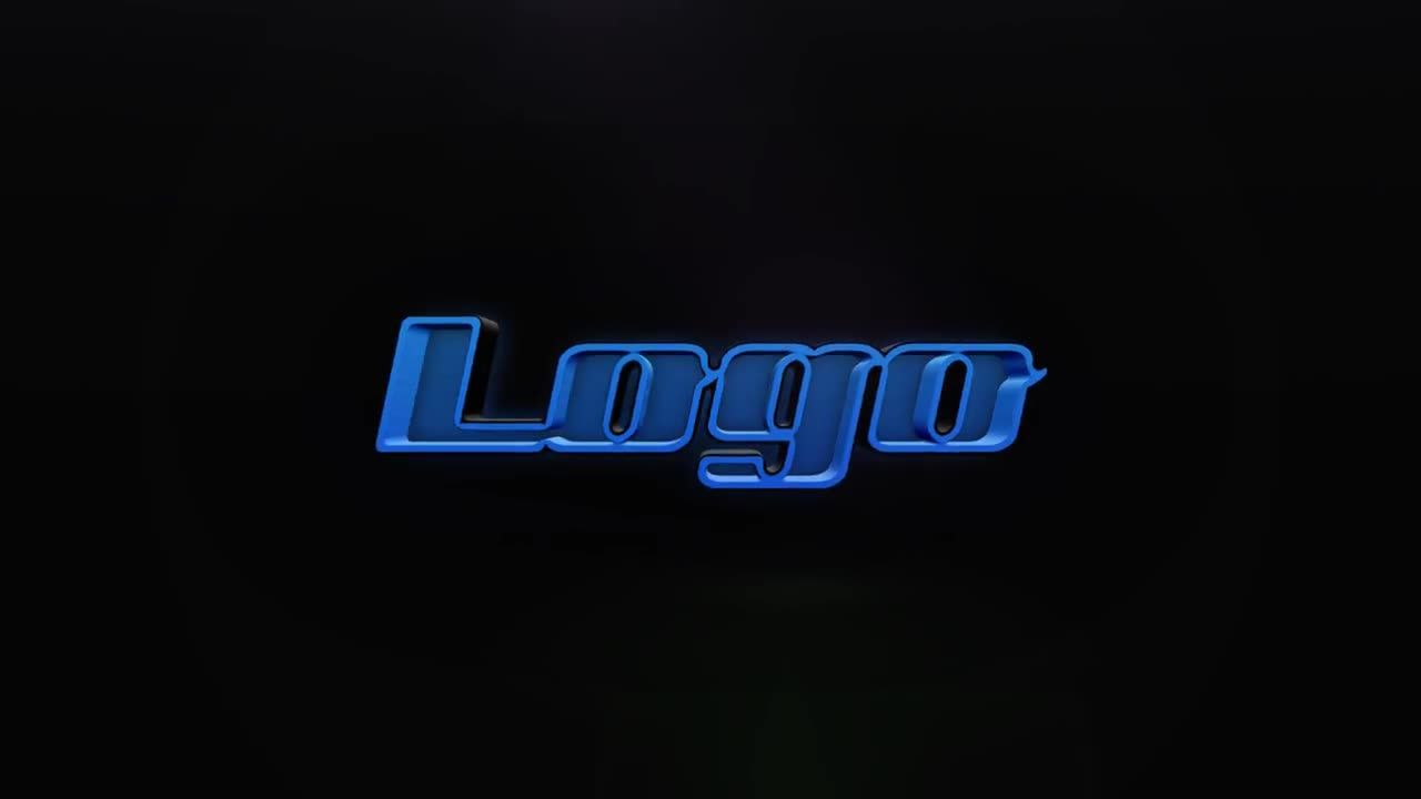 现代时尚徽标显示素材库精选AE模板