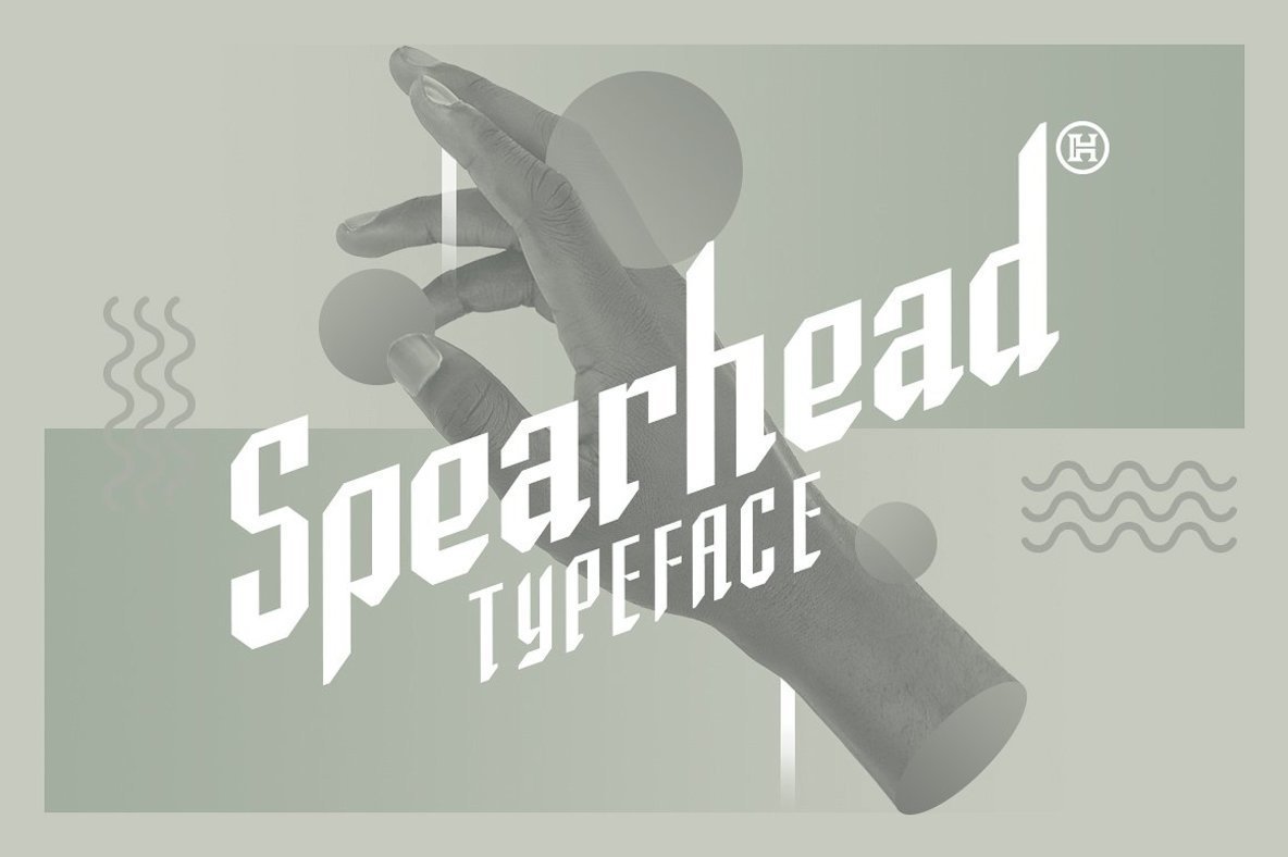 Spearhead Font Family素材之家精选英文字体