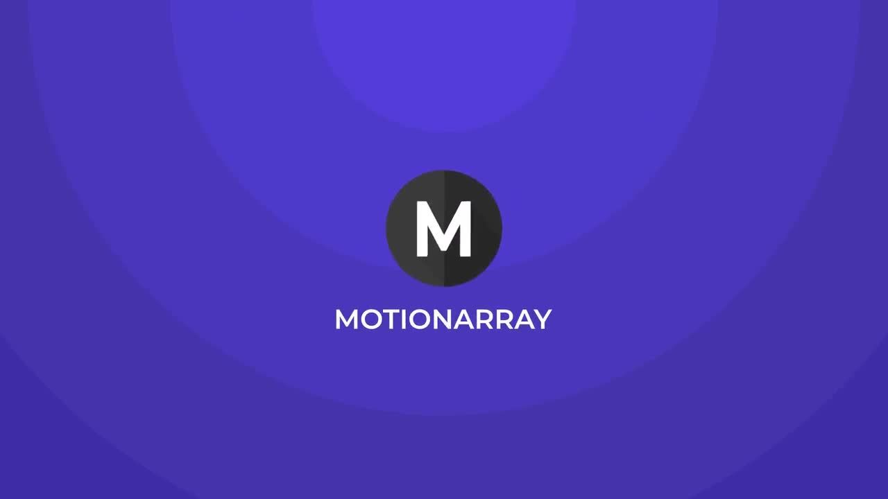 时尚跳跃动画的logo展示素材库精选AE模板