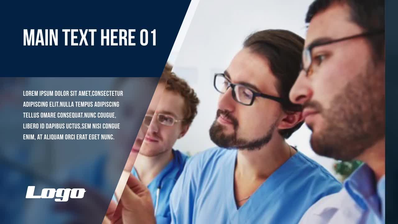 科技感公司企业宣传图文介绍展示素材库精选AE模板