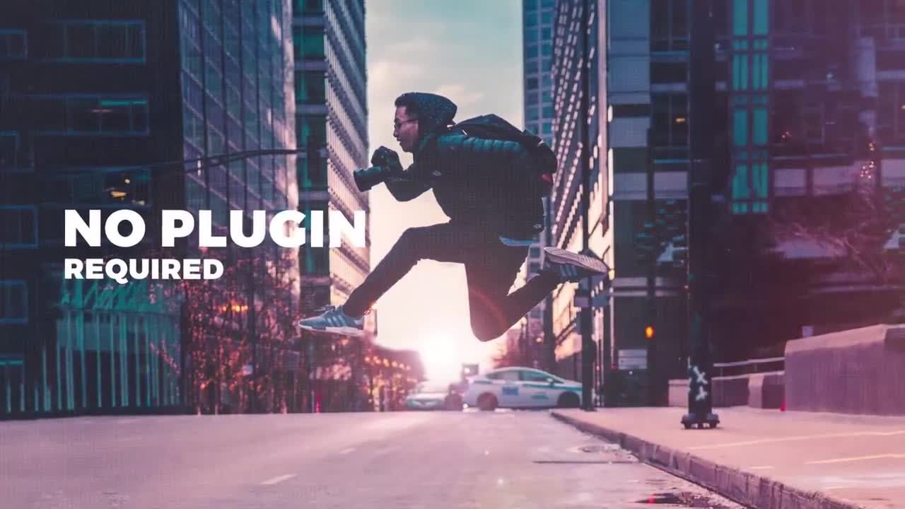 专业设计旅行简介素材库精选AE模板