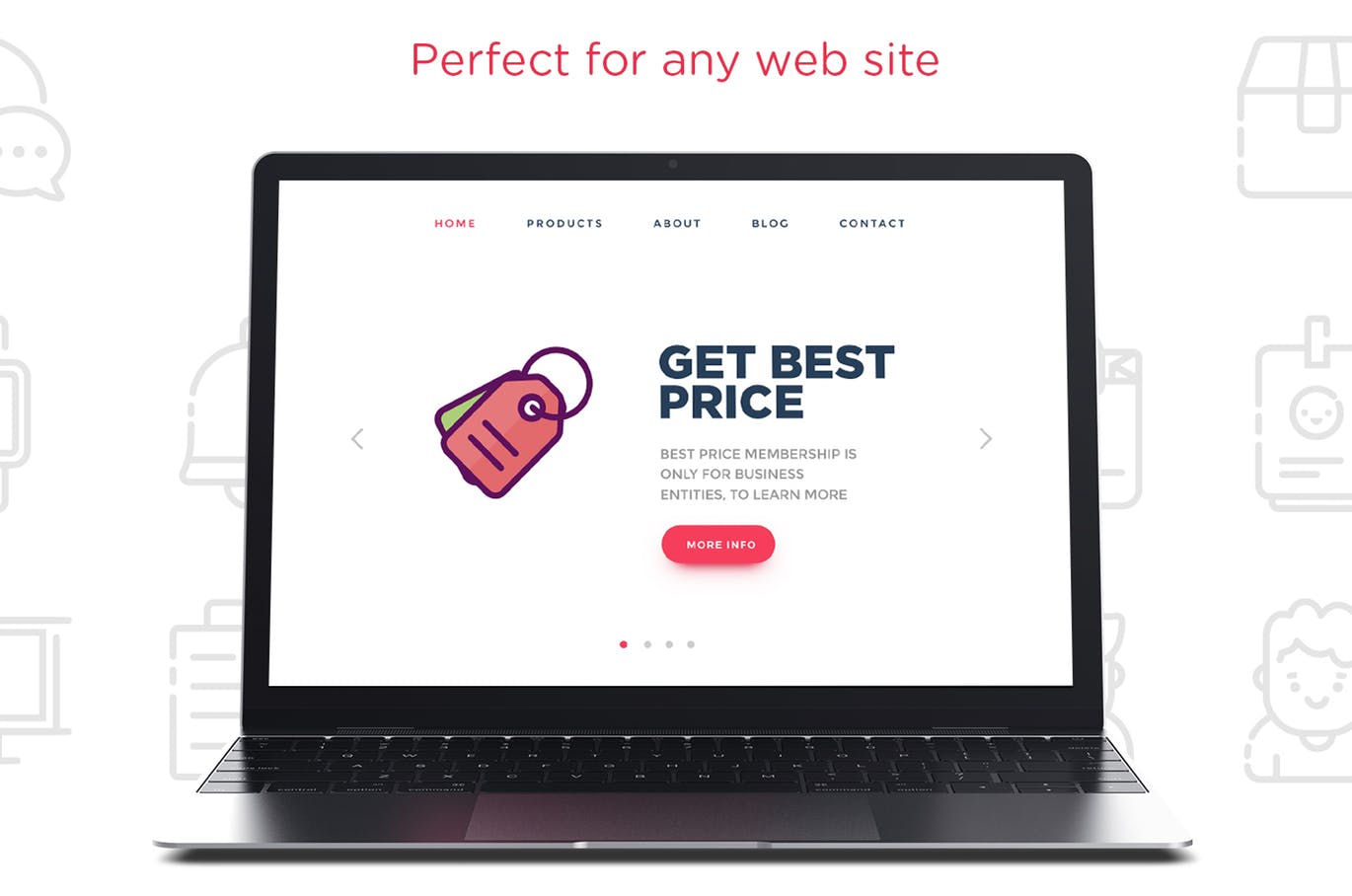 网站&APP应用UI设计图标素材 UI Icons. Bundle #1.插图(3)