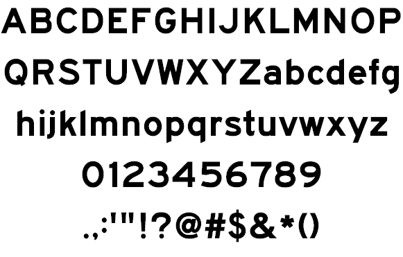 BywayEModified font插图1 BywayEModified font插图1