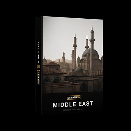 中东地区楼房建筑场景素材之家精选3D模型