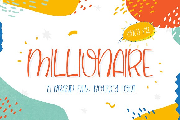 NEW! Millionaire Font插图
