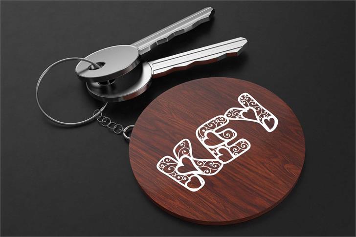 Lamor Demo font插图4