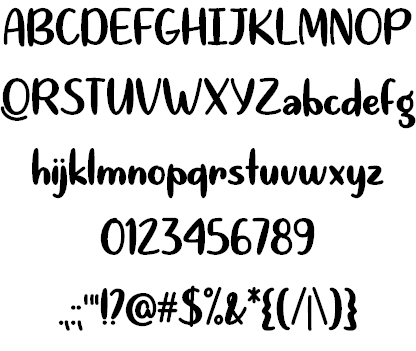 Quite Magical font插图1