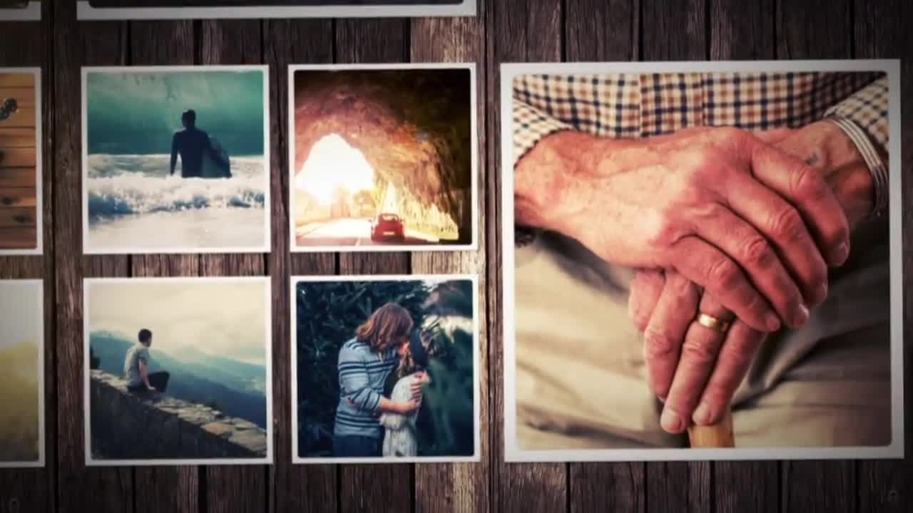 漂亮复古照片多媒体素材库精选AE模板