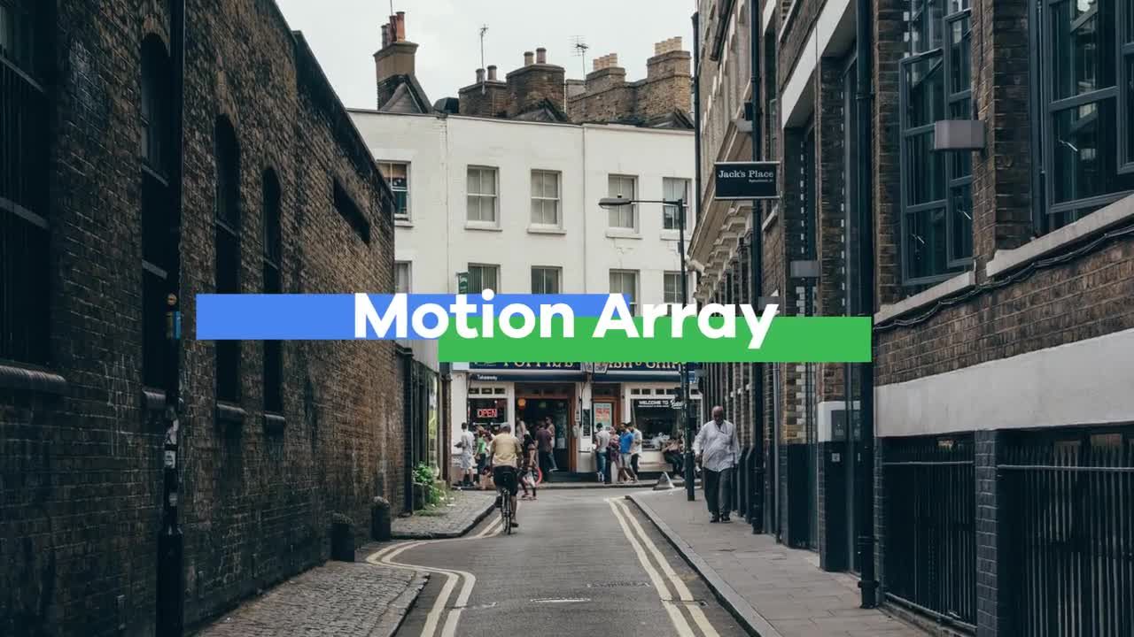 旅行动态开场白幻灯片素材库精选AE模板