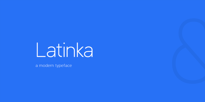 Latinka Font Family素材之家精选英文字体