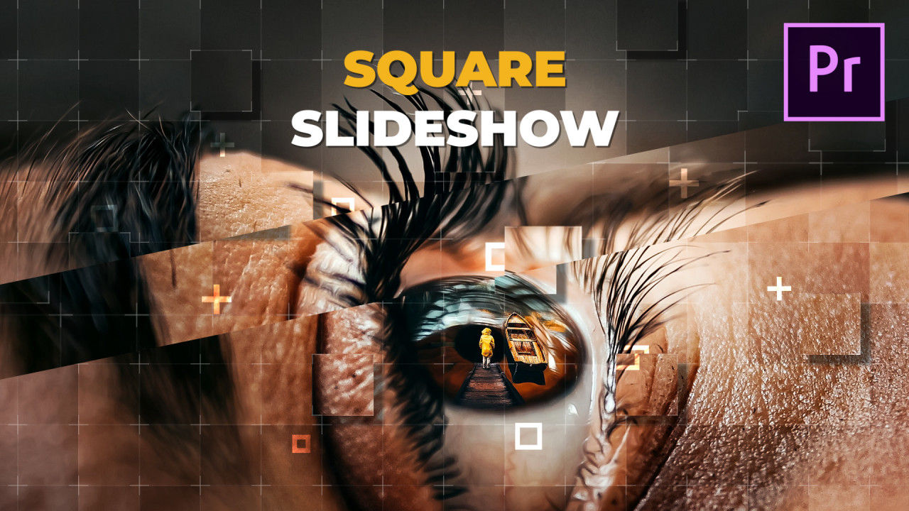 流畅美丽简单电子相册素材库精选PR模板