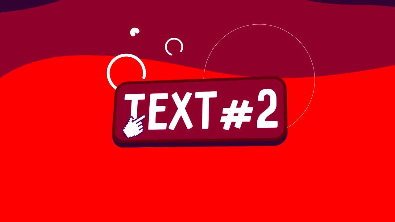 有趣的彩色简洁明亮的动态LOGO标志展示素材库精选AE模板