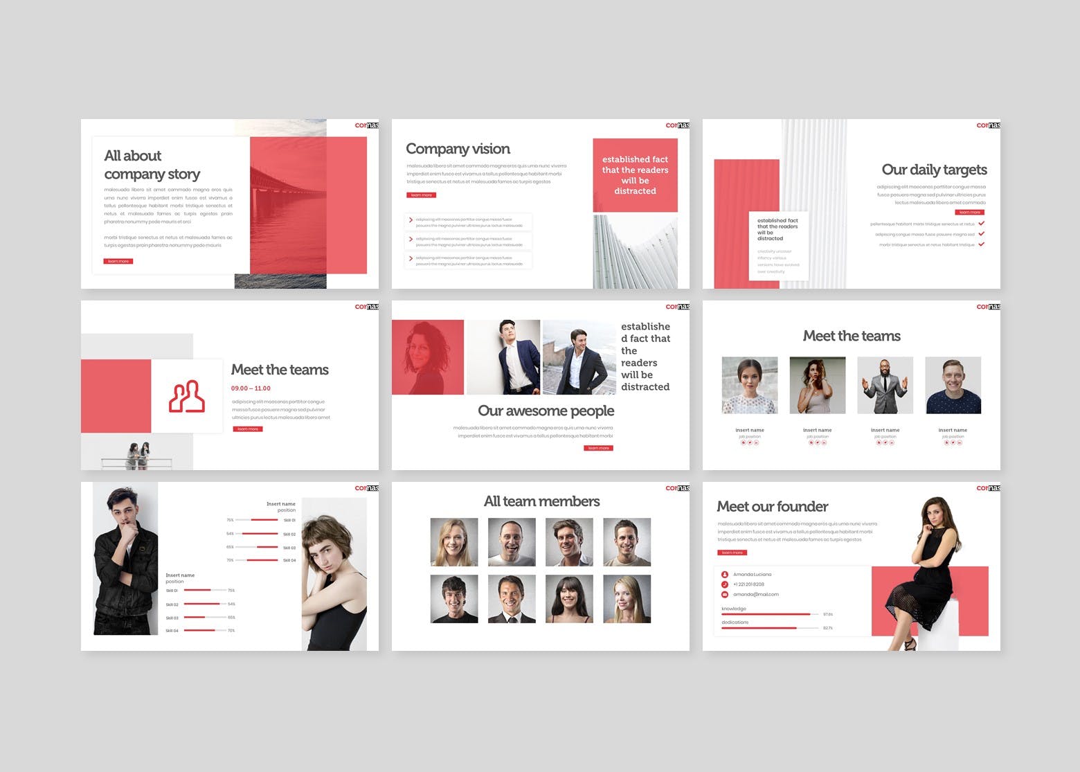 互联网创业商业计划书PPT模板素材插图(2)