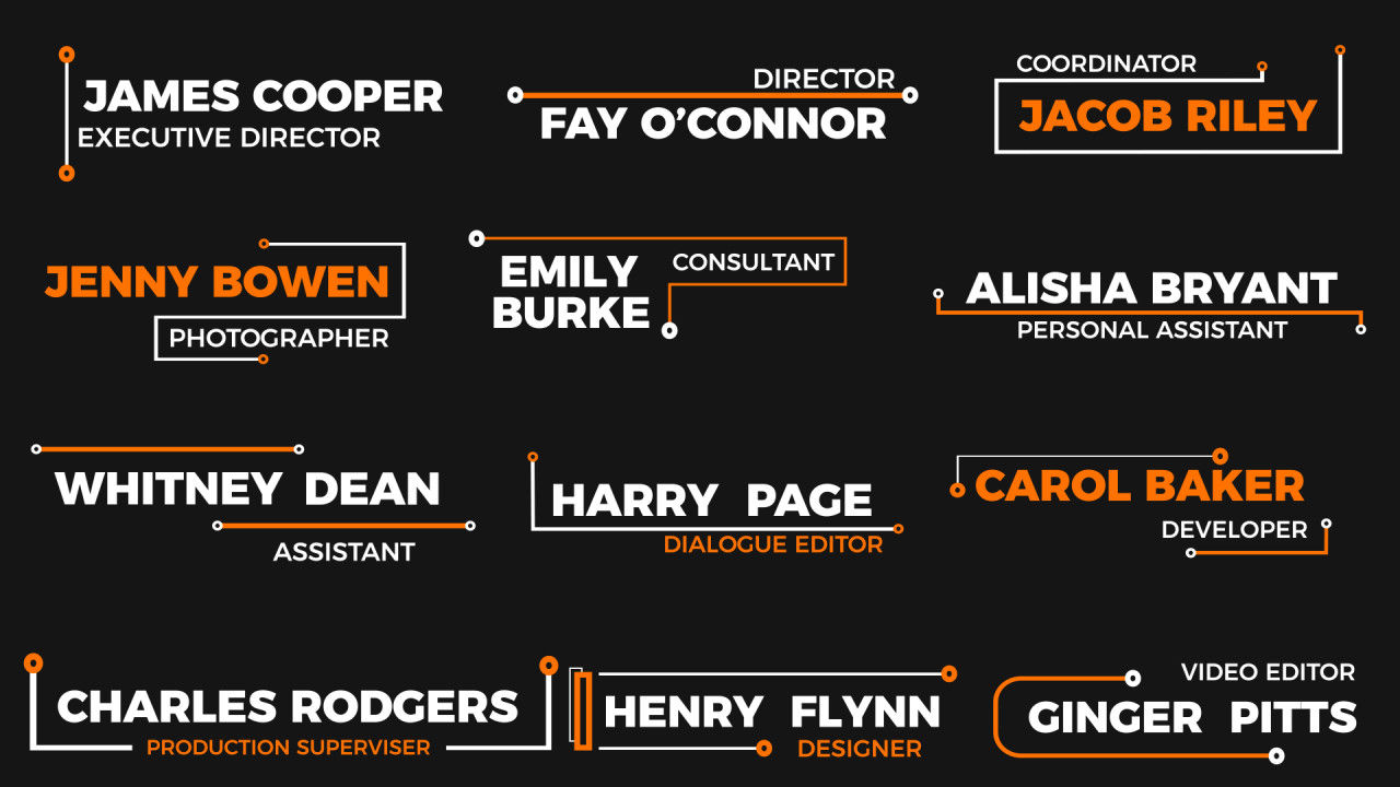 现代下三分之一标题公司演示文稿素材库推荐PR模板