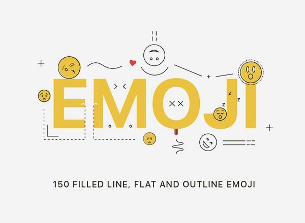 漂亮精细的矢量表情包源文件下载[AI]