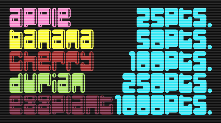 Eggplant Unicase font插图1 Eggplant Unicase font插图1