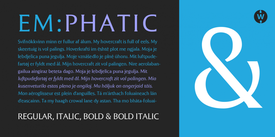 EM Font Family插图3