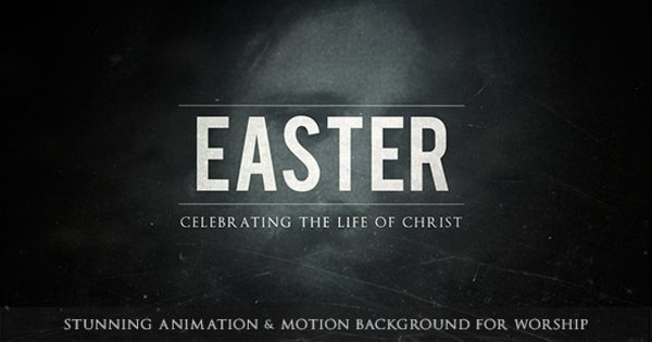 复活节主题历史事件背景视频素材库精选AE模板 Easter Worship Package