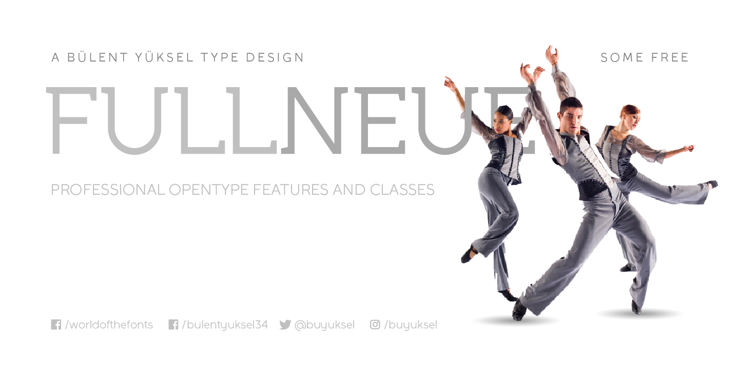 Full Neue Font Family插图