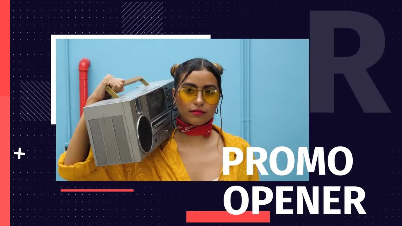 快速开场白动态介绍素材库精选AE模板