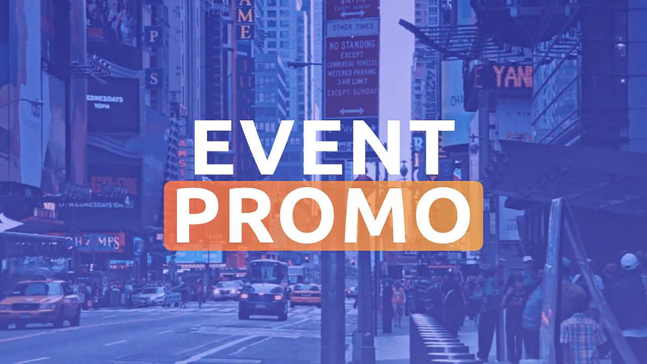 整洁动感时尚的活动宣传介绍素材库精选AE模板