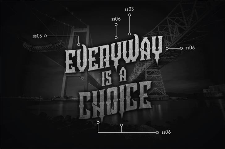 Crozzoe Personal Use font插图5