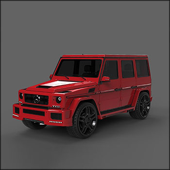 梅赛德斯-奔驰G63 素材之家精选3D模型