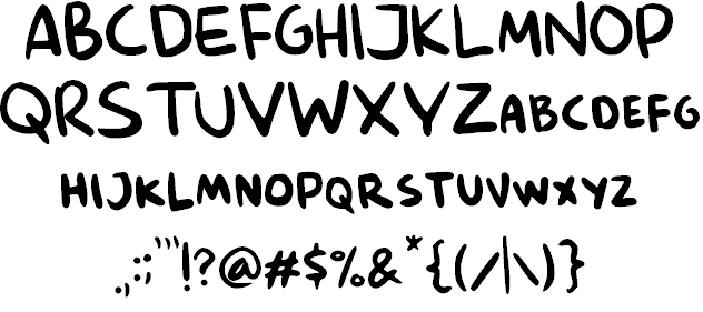 Malin Kundang[Demo] font插图5